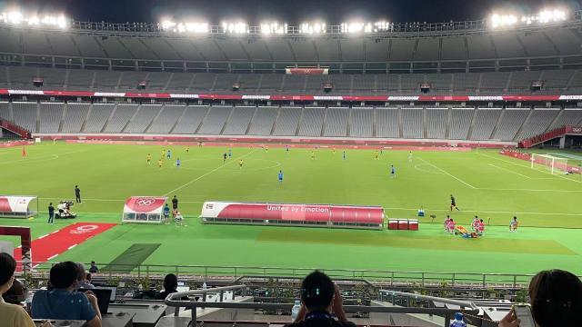 世界杯高清比赛直播-现场手记：目标夺金的史上最强日本国奥 空场起航